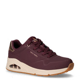Uno Golden Air sneaker in ecopelle vino | Boscaini Scarpe