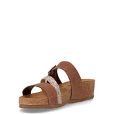 Ciabatta con zeppa mika platino | Boscaini Scarpe