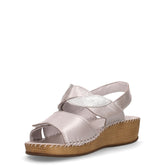 Sandalo con zeppa perla | Boscaini Scarpe