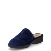 Ciabatta in tessuto blu | Boscaini Scarpe
