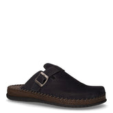 Ciabatta da casa in pelle blu - Ciabatte Uomo | Boscaini Scarpe