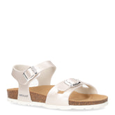 Luce sandalo bambina in ecopelle perla - GRUNLAND JUNIOR | Boscaini Scarpe