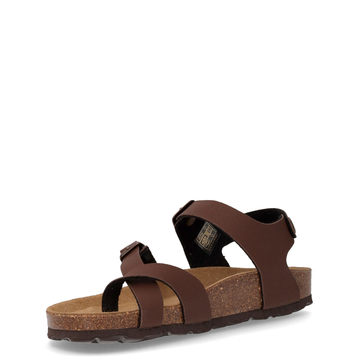 Ciabatte Donna Grunland Sara CB2469 In Pelle Color Platino - Suola In Sughero E Gomma, Altezza 3 Cm - 3