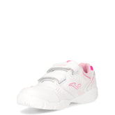 School,2410 sneaker bambina bianco rosa | Boscaini Scarpe