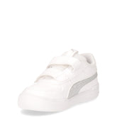 Multiflex Glitz sneaker in ecopelle bambina bianco argento | Boscaini Scarpe