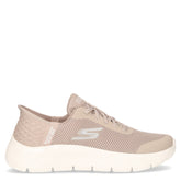 Go walk flex grand entryi sneaker slip ins in tessuto taupe | Boscaini Scarpe