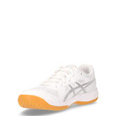 Upcourt 6 scarpa da pallavolo in ecopelle bianco argento | Boscaini Scarpe