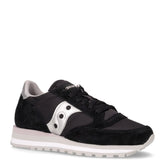 Jazz OTriplel sneaker in pelle e tessuto nero argento | Boscaini Scarpe