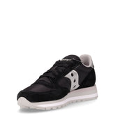 Jazz OTriplel sneaker in pelle e tessuto nero argento | Boscaini Scarpe