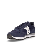 Jazz Original sneaker in pelle e tessuto navy bianco | Boscaini Scarpe