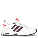 Strutter sneaker in ecopelle bianco nero | Boscaini Scarpe