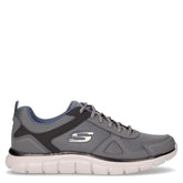 Trac Scloric sneaker in tessuto ed ecopelle grigio navy | Boscaini Scarpe