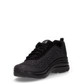 Fashion fit bold boundariesr sneaker in tessuto nero | Boscaini Scarpe