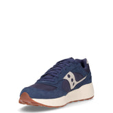 Eclipse sneaker in pelle e tessuto navy perla | Boscaini Scarpe