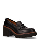 Décolleté con tacco in pelle nero - Decollete | Boscaini Scarpe