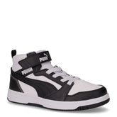 Rebound v6 sneaker bambino in ecopelle bianco nero - Sneakers Bambino | Boscaini Scarpe