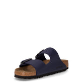 Arizona BS ciabatta in ecopelle blu | Boscaini Scarpe