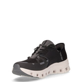 Glide step pro sneaker slip ins in tessuto grigio nero | Boscaini Scarpe