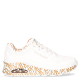 Uno loving love sneaker in ecopelle bianco | Boscaini Scarpe