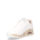 Uno loving love sneaker in ecopelle bianco | Boscaini Scarpe