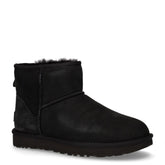 Classic Mini II stivaletto caldo in pelle nero | Boscaini Scarpe