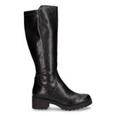 Stivale in ecopelle con zip nero | Boscaini Scarpe