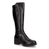 Stivale in ecopelle con zip nero | Boscaini Scarpe