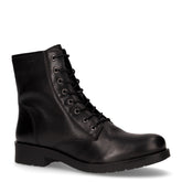 Rawelle stivaletto stringato in pelle nero | Boscaini Scarpe