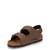 Milano sandalo in pelle mocca | Boscaini Scarpe
