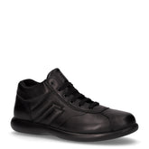 Scarpa sportiva in pelle nero - Stringate Uomo | Boscaini Scarpe