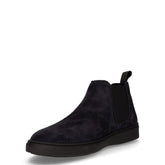 Stivaletto beatles in pelle blu | Boscaini Scarpe