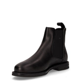 Stivaletto beatles in pelle nero | Boscaini Scarpe