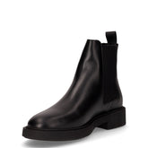 Stivaletto beatles in pelle nero | Boscaini Scarpe