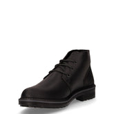 Polacchino impermeabile in pelle nero | Boscaini Scarpe