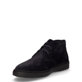 Polacchino sportivo in pelle blu | Boscaini Scarpe