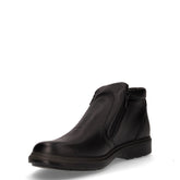 Stivaletto con zip in pelle nero | Boscaini Scarpe