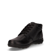 Polacchino sportivo in pelle nero | Boscaini Scarpe