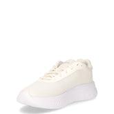 Cloudfoam Comfy sneaker in tessuto ed ecopelle bianco argento | Boscaini Scarpe