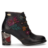 Tronchetto in pelle nero | Boscaini Scarpe