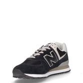 574 sneaker in pelle nero | Boscaini Scarpe