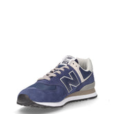 574 sneaker in pelle navy | Boscaini Scarpe