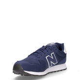 500 sneaker in ecopelle navy | Boscaini Scarpe