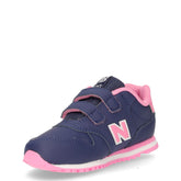 500 sneaker bambina in ecopelle navy | Boscaini Scarpe