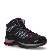 Rigel mid scarpa da trekking in pelle e tessuto titanio cielo - Scarpe Trekking Donna | Boscaini Scarpe