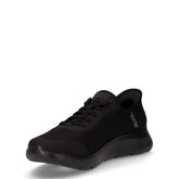 Go Walk Flex Hands Up sneaker slip on in tessuto nero | Boscaini Scarpe