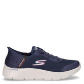 Go walk flex hands up sneaker slip ins in tessuto blu | Boscaini Scarpe