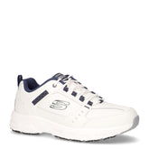Oak Canyon Redwick scarpa outdoor in pelle bianco navy - Scarpe Trekking Uomo | Boscaini Scarpe