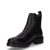 Stivaletto beatles in pelle nero | Boscaini Scarpe