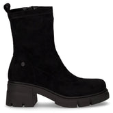 Tronchetto in tessuto con zip nero | Boscaini Scarpe