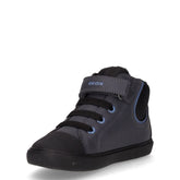 Gisli sneaker bambino in ecopelle e tessuto navy blu | Boscaini Scarpe